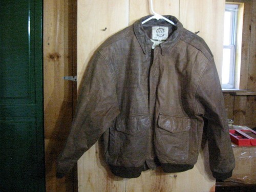 Giacca pelle vintage uomo - pelle,