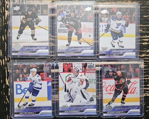 Lotto carte nhl upper deck - carte,