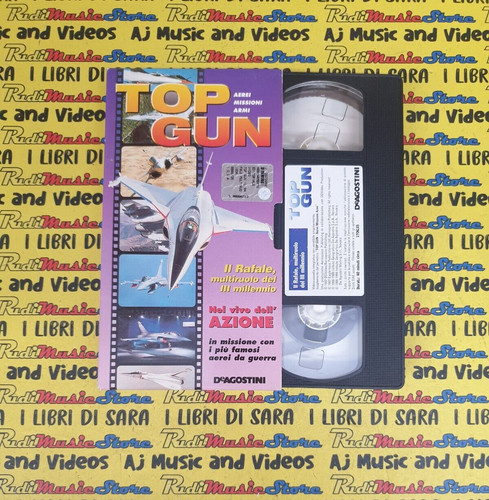 Vhs cartonata top gun - top,