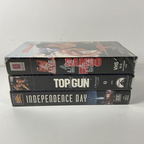 Sealed vhs lot - lot, gun